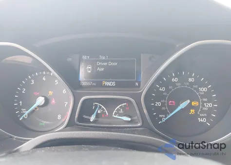 2016 Ford Focus Titanium from USA, damaged, VIN 1FADP3N26GL387872